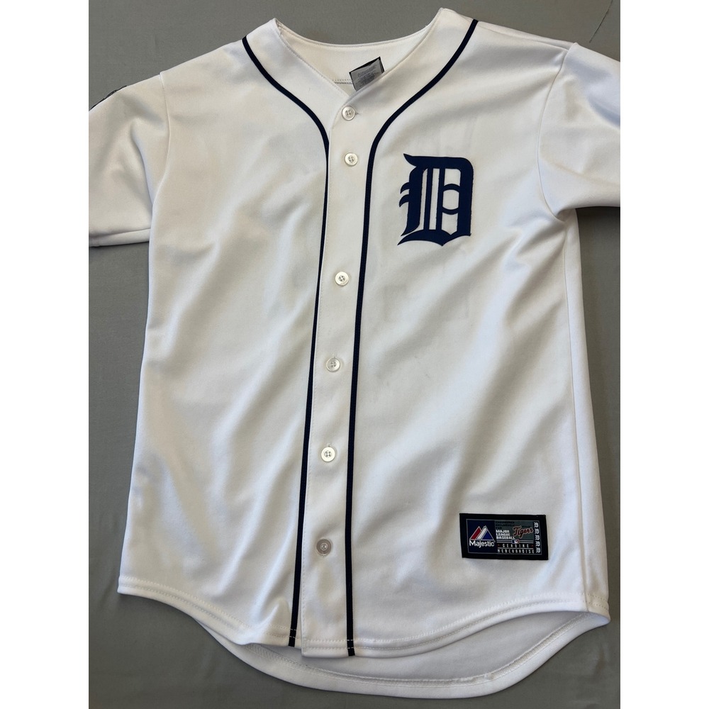 Kids Majestic Detroit Tigers Miguel Cabrera 24 2012 World Series Jersey Large